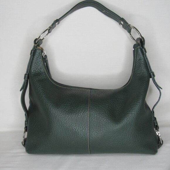 The Sak Handbags - The Sak Green Pebbled Leather Hobo Bag